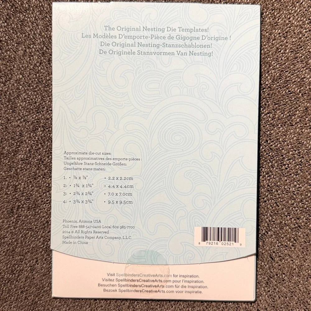 Spellbinders Nestabilities Labels 41 decorative elements dies 54-470 NWT